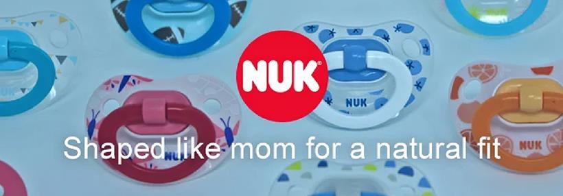 NUK Smooth Flow - Tetinas para biberón anticólicos, tamaño 2  (6+ meses), flujo medio, paquete de 2 : Bebés