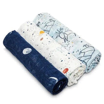 Aden + Anais - 3-Pack Swaddles - Silky Soft, Stargaze Image 1