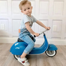 Ambosstoys - Toddler Metal Ride-On Scooters, Blue Image 2