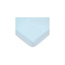 American Baby Value Jersey Jersey Bassinet Sheet, Blue Image 1