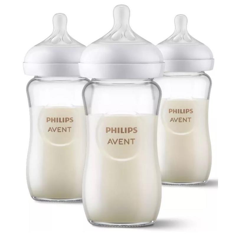  Philips Avent Biberones naturales, 11 onzas, (paquete de 2) :  Bebés