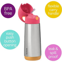 B. box - 16.9Oz Strawberry Shake Insulated Drink Bottle Image 2