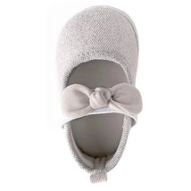 Baby Deer - Baby Girl Kaydence Shimmer Pink Mary Jane Slip On, Silver Image 2