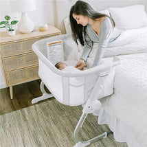 Baby Delight - Beside Me Dreamer Bassinet And Bedside Sleeper, Driftwood Grey Image 2