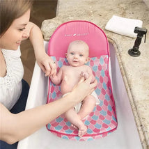 Baby Delight Cushy Nest Lite - Deluxe Infant Bather - Mermaid Tail Image 2