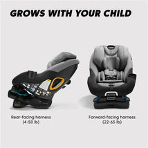 Baby Jogger - City Turn Rotating Convertible Car Seat, Paloma Greige Image 2