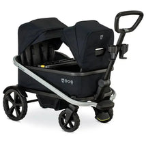BOB - Renegade (3 Seater) Stroller Wagon + Canopies Bundle, Nightfall Image 1