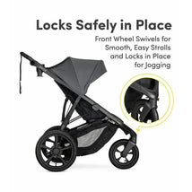 BOB - Wayfinder Jogging Stroller, Storm Image 2