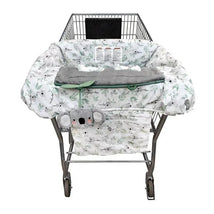 Boppy Luxe Shopping Cart and High Chair Cover - Gray Green Koalas & Leaves Image 1