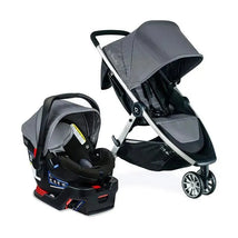 Britax - B-Lively & B-Safe Gen2 FlexFit Travel System, Fog (SafeWash) Image 1