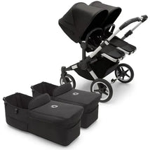 Bugaboo Donkey 5 Twin Complete Stroller - Midnight Black | Aluminium Image 1