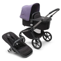 Bugaboo - Fox 5 Complete Stroller, Black/Midnight Black/Astro Purple Image 1