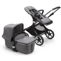 Bugaboo - Fox3 Complete Stroller, Graphite/Grey Melange Image 1