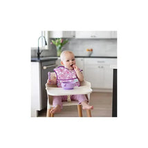 Bumkins Silicone First Feeding Set with Lid & Spoon, Lavander Image 3