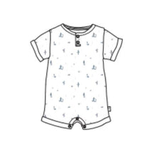 Burts Bees - Baby Desert Life Romper Underwater Image 1