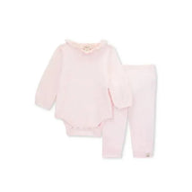Burts Bees - Honeycomb Pointelle Bodusuit & Pant Set Image 1