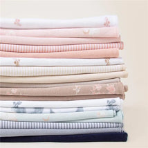 Burts Bees - Set Of 5 Solid Burp Cloths, Midnight Image 2
