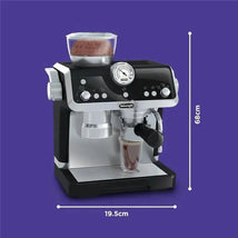 Casdon - DeLonghi Toys Barista Coffee Machine with Sounds and Magic Coffee Reveal, For Children Aged 3 plus Image 2