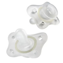 Chicco PhysioForma Glow in the Dark Mini Orthodontic Pacifier - 2-6m 2pk Image 2