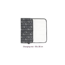 Clevamama - Nicole Tote Diaper Bag, Asphalt Image 2