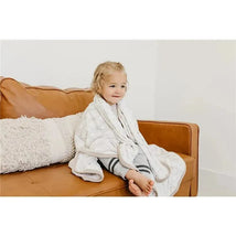 Copper Pearl - Bliss Knit Baby 3 Layer Stretchy Quilt Blanket Image 2