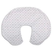 Cover for The Peanut Shell Extra-Large Nursing Pillow, Celeste Grey Image 1