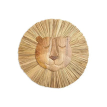 Crane - Baby Safari Nursery and Toddler Room Décor, Wooden Animal Wall Décor, Lion Image 1