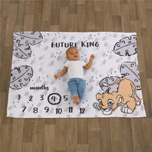 Crown Crafts - Disney Lion King Simba Milestone Blanklet Image 3