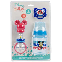 Cudlie - Disney 3 Pc Set, Barbell Rattle Bottle Paci Image 1