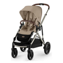 Cybex - Gazelle S 2 Single-to-Double Stroller, Taupe Frame/Almond Beige Image 2
