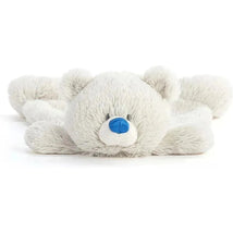 DEMDACO - Birthstone Color Sapphire and Grey, Stuffed Animal Blankie Bear September Image 2