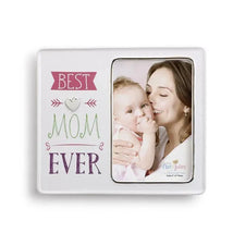 Demdaco Nat & Jules Best Mom Ever Frame 4 X 6, Mom Photo Gift, Mother Frame, Mom Gift Image 1