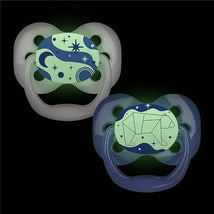 Dr. Brown’s Advantage Glow-in-the-Dark Pacifiers, 2 Count BLUE, 0-6 months Image 2