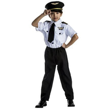 Dress Up America Kids Halloween Costume Pilot Boy Image 1