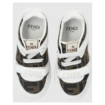 Fendi Baby - Babylace Up Velcro Ff Detailed Sneakers Image 2
