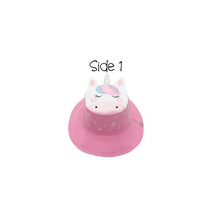 Flap Jack Kids Reversible Kids & Toddler Sun Hat Unicorn/Star Image 3