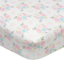 Gerber Bedding - 1Pk Fitted Baby Crib Sheet - Girl Princess Image 1