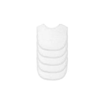 Green Sprouts Organic Cotton Muslin Bibs (5Pk) 0-12M White Image 2