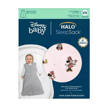 Halo - 100% Cotton Sleepsack Wearable Blanket - Minnie Fun (Large) Image 2