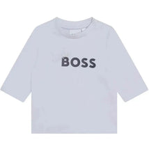 Hugo Boss Baby - Long Sleeve T-Shirt Little Boss, White Image 1