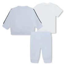 Hugo Boss Baby - Tracksuit & Tee Set Boy, Light Blue And White Image 2