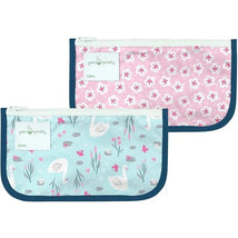 Iplay - 2 Pk Reusable Snack Bags, Aqua Swan, 6M Image 1