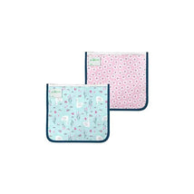 Iplay - 2 PkReusable Insulated Sandwich Bags, Aqua Swan, 6M Image 1