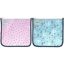 Iplay - 2 PkReusable Insulated Sandwich Bags, Aqua Swan, 6M Image 2