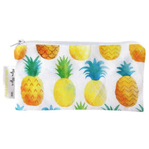 Itzy Ritzy 2-Pack Reusable Mini Snack Bag - Painterly Pineapple Image 2