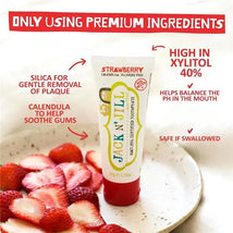 Jack N' Jill Natural Toothpaste Organic, Strawberry, 50g (1.76 oz) Image 2
