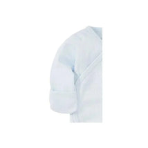 Kissy Kissy - Baby Boy Pointelle Long Sleeve Cross Bodysuit, Light Blue Image 2