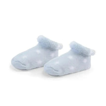 Kushies Baby - 2Pk Boy Socks Terry, 0/3M, Ice Solid/Stars Image 2