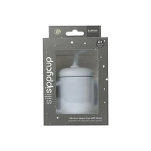 Kushies Baby - SILISIPPY Unbreakable, Spill-Proof Silicone Cup with Straw, 4 oz, Blue Image 2