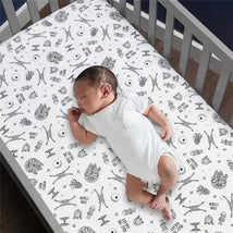 Lambs & Ivy - Baby Sheet, Stars Wars Millennium Falcon Rebels Rule Image 2
